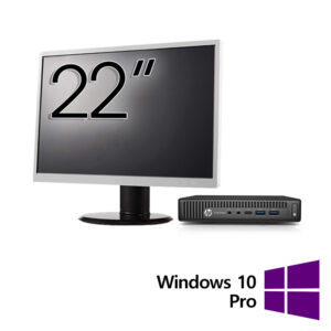 Pachet Calculator Refurbished HP EliteDesk 800 G2 Mini PC