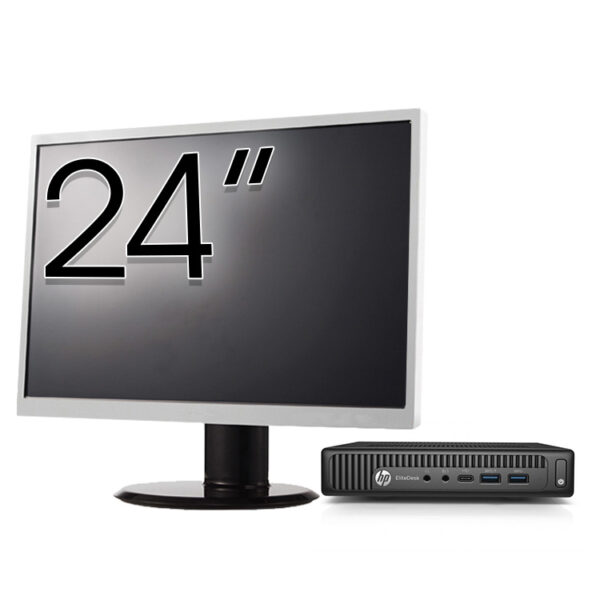 Pachet Calculator Second Hand HP EliteDesk 800 G2 Mini PC