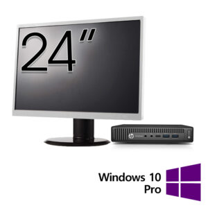 Pachet Calculator Refurbished HP EliteDesk 800 G2 Mini PC