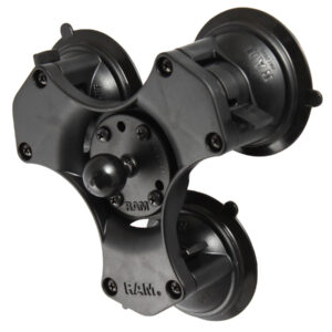 RAM Twist Lock Triple Suction Cup Ball Base