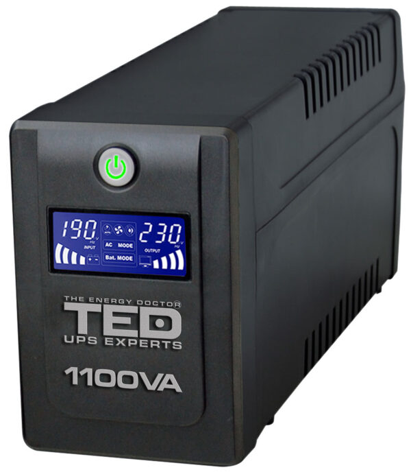UPS TED Line Interactive 1100VA/600W