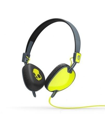 Casti Skullcandy Navigator Hot Green Grey Microphone | Skullcandy Casti Skullcandy Navigator Hot Green Grey Microphone | Skullcandy