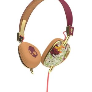Casti Skullcandy Knockout Floral / Burgundy / Rose / Gold | Skullcandy