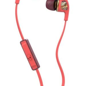 Casti Skullcandy Dime Floral / Coral / Burgundy | Skullcandy