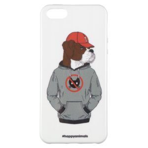 Husa Iphone 5S - Happy Chien Street | La Chaise Longue