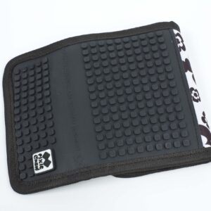Portofel -Pixie Negru si Alb cu Flori | Pixie Crew