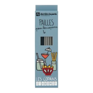 Set 10 paie reutilizabile - Les copains gris | Derriere la porte