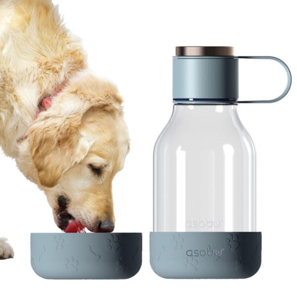 Sticla pentru apa cu vas atasat pentru animale - Dog Bowl Bottle Lite