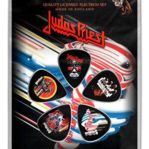 Set 5 pene pentru chitara - Judas Priest Turbo Plectrum Pack | Rock Off