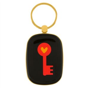 Breloc - Cles opat dore cle rouge | Derriere la porte