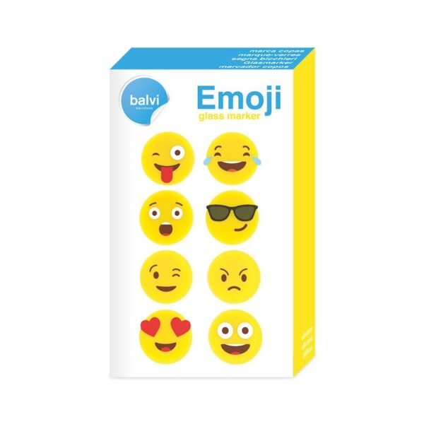 Glass Marker - Emoji  | Balvi