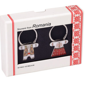 Set 2 brelocuri - Romania | Magnetella