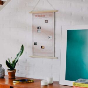 Poster interactiv - 50 Books to read in a lifetime | Doiy