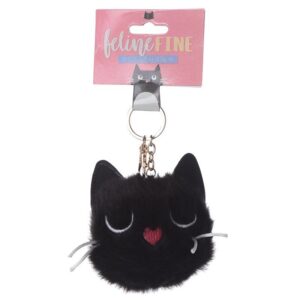 Breloc - Feline fine cat pom-pom | Puckator
