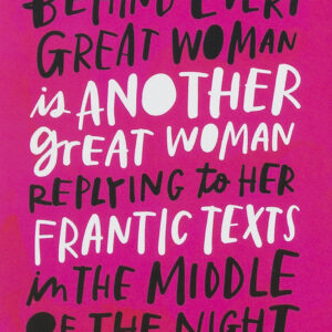 Magnet - Behind Every Great Woman | Emily McDowell & Friends