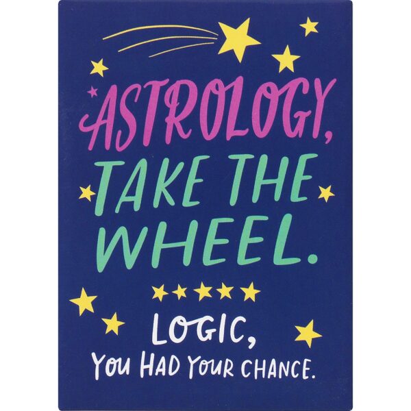 Magnet - Astrology Take The Wheel | Emily McDowell & Friends