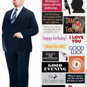 Sticker - Alfred Hitchcock | Cortina