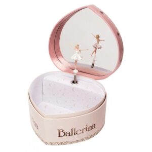 Cutie muzicala in forma de inima - Balerina | Trousselier