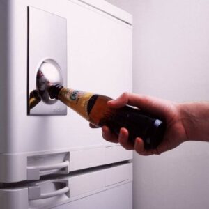 Magnet cu desfacator pentru sticle - Argintiu | Suck Uk