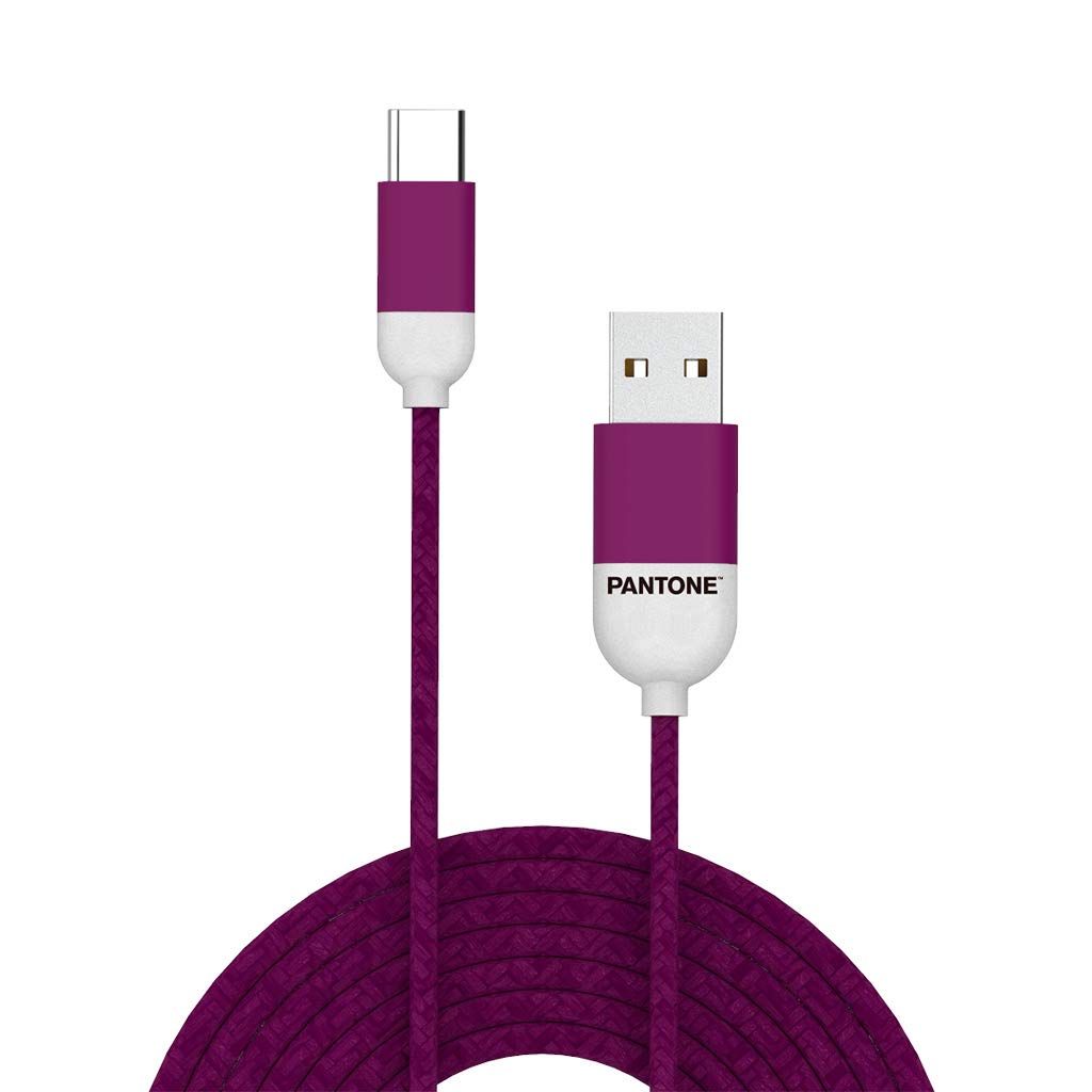 Cablu USB C - Pantone - Purple | Balvi Cablu USB C - Pantone - Purple | Balvi