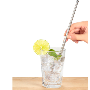 Set cu pai si perie - Travel Straw | Kikkerland