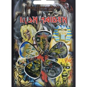 Set 5 pene pentru chitara - Iron Maiden  | Rock Off