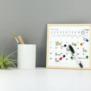 Planner - Mini White Board Calendar | Kikkerland
