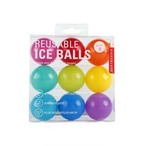 Cuburi pentru gheata reutilizabile - 9 Ice Balls | Kikkerland