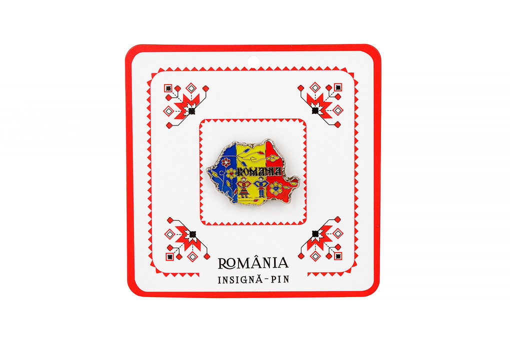 Insigna - Harta Romaniei | Magnetella Insigna - Harta Romaniei | Magnetella