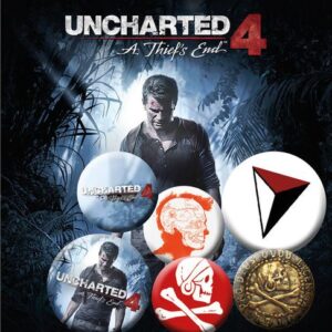 Insigna - Uncharted 4 - mai multe modele | GB Eye
