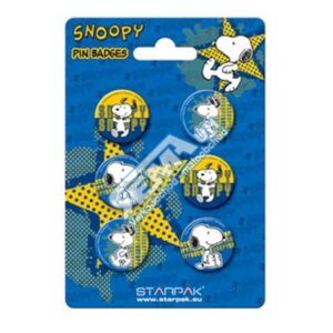 Set 6 insigne - Snoopy | GB Eye
