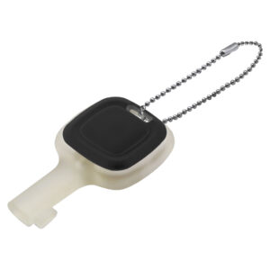 Breloc SOS cu lumina - Negru | Legami