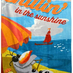 Prosop de plaja pentru copii - Olaf - Frozen | Linen Ideas