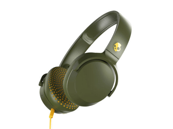 Casti - Riff On-Ear - Olive/Moss/Yellow | Skullcandy