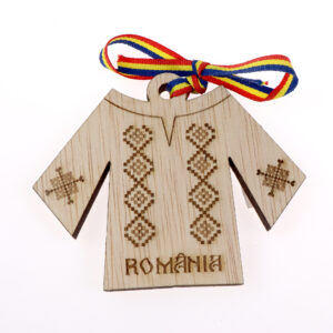 Magnet de frigider - Ie traditionala Romania | Craftlaser