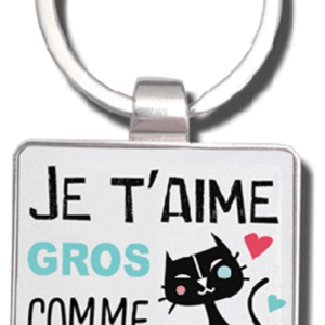Breloc - Je T`Aime Gros Comme Chat! | Kiub