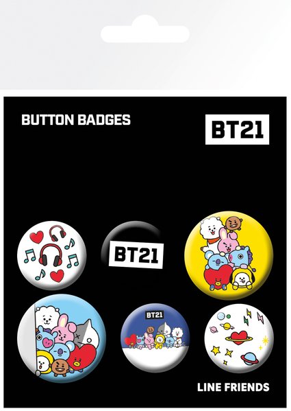 Set insigne - BT21 | GB Eye Set insigne - BT21 | GB Eye
