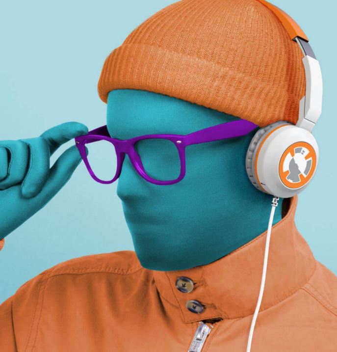 Casti On-Ear - Star Wars BB-8 | Tribe Casti On-Ear - Star Wars BB-8 | Tribe