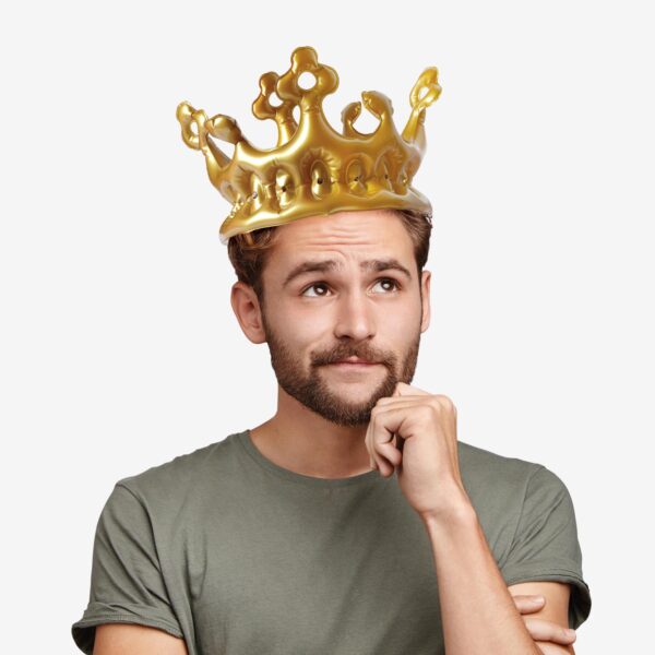 Palarie gonflabila - Party King | Legami