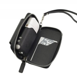 Husa din piele neagra pentru IQOS - GC-3 Black | German Couture