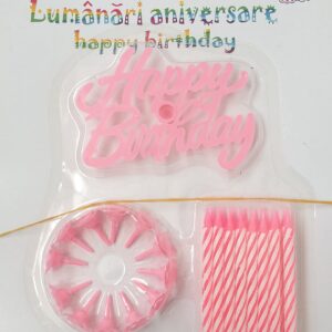 Lumanari aniversare Happy Birthday | Sav Com