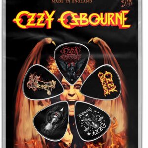 Set 5 pene pentru chitara - Ozzy Osbourne - No Ordinary Man Plectrum Pack | Rock Off