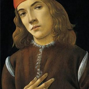 Magnet Portrait Of A Youth | Pomegranate