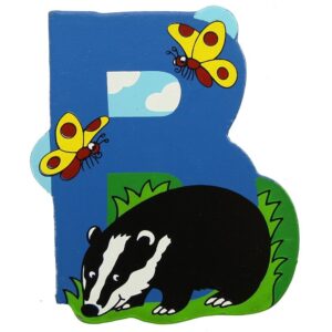 Magnet cu animale - Litera B | Bigjigs Toys