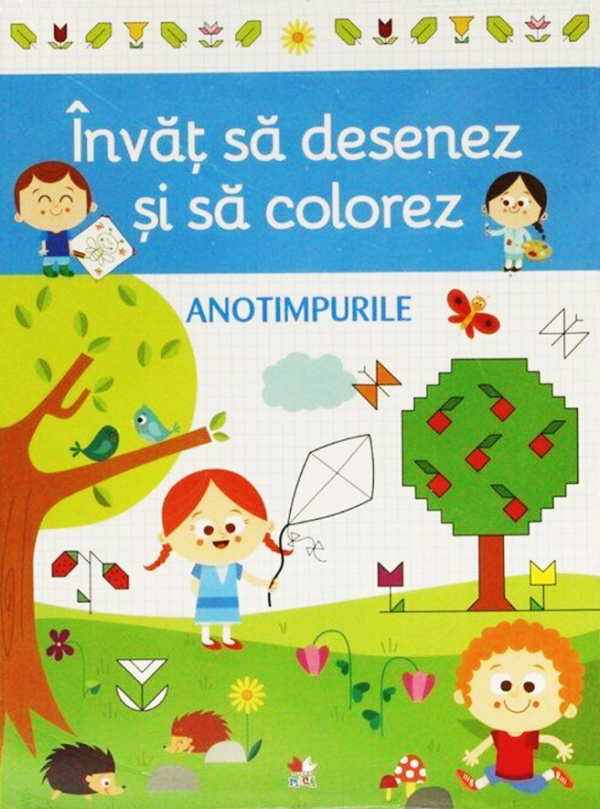 Învăț să desenez și să colorez. Anotimpurile