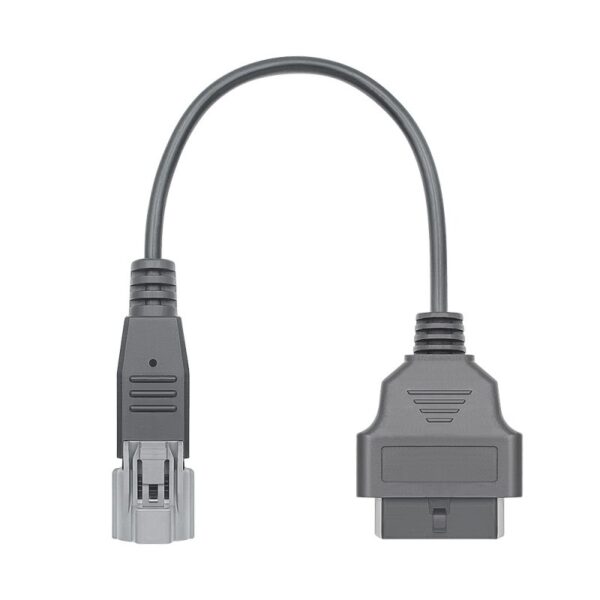 Cablu Adaptor De Diagnosticare Techstar® OBD2 Cu 3 Pini La 16 Pini Pentru Motociclete Yamaha
