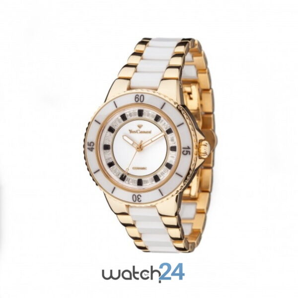 Ceas dama Yves Camani Sienne White/Gold