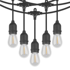 Ghirlanda Luminoasa de Exterior Techstar® 10M cu 15 Becuri LED