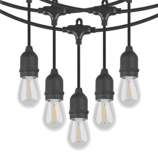 Ghirlanda Luminoasa de Exterior Techstar® 10M cu 15 Becuri LED