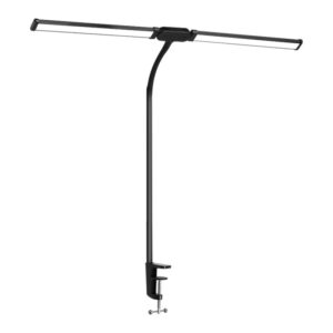 Lampa LED de birou cu clema si doua capete